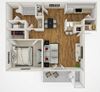 One bedroom Apartment in Bossier City